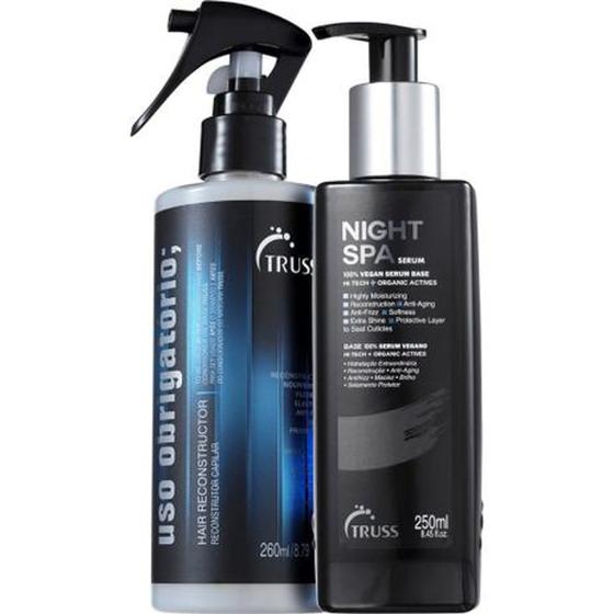 Imagem de Truss Kit Night Spa 250ml + Uso Obrigatório 260ml