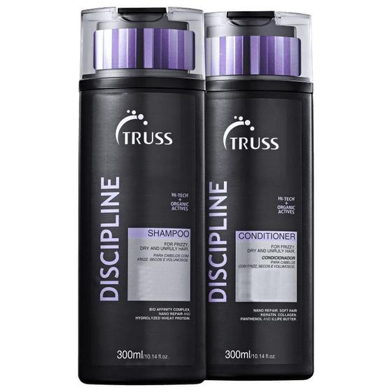 Truss Kit Shampoo E Condicionador Discipline Menor preço em Truss Kit Shampoo E Condicionador Discipline