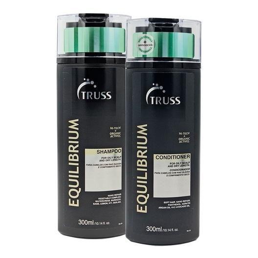 Truss Kit Shampoo E Condicionador Equilibrium Menor preço em Truss Kit Shampoo E Condicionador Equilibrium