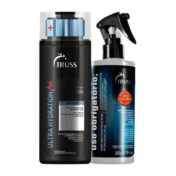 Imagem de Truss Kit Shampoo Ultra Hydration Plus +  Uso Obrigatório (2 Produtos)