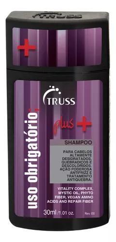 Imagem de Truss miniatura uso obrigatorio plus+ shampoo 30ml