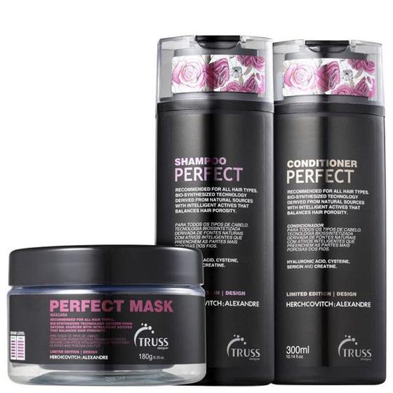 Imagem de Truss Perfect Kit Shampoo Condicionador 300ml e Mascara 180g
