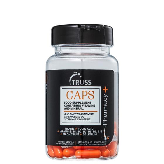 Imagem de Truss Pharmacy+ Caps - Suplemento Alimentar (30 Cápsulas)