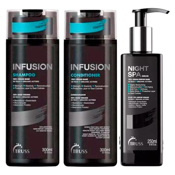 Imagem de Truss Professional Infusion Kit - Shampoo + Condicionador + Sérum