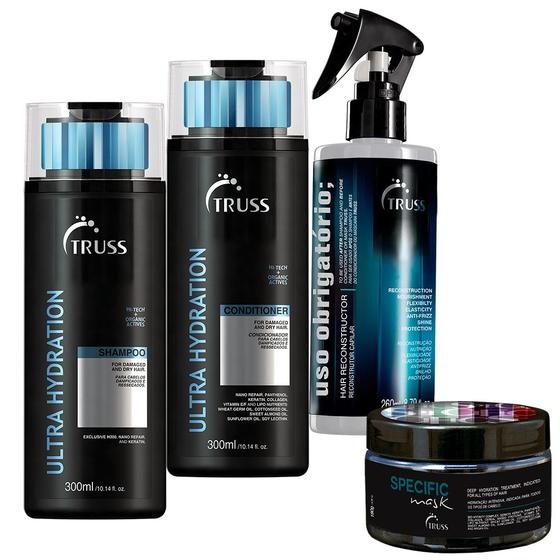 Imagem de Truss Shampoo + Cond Ultra-hidratante+ Masc+ Uso Obrigatório