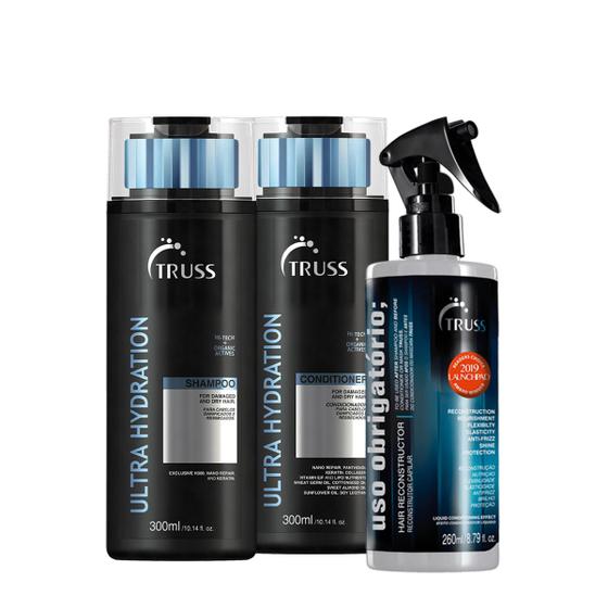 Imagem de Truss Ultra Hydration - Shampoo+Condicinador 300ml+Uso Obrigatório 260ml