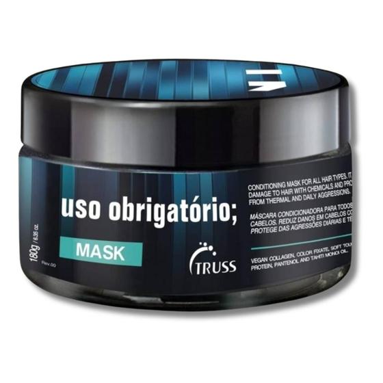 Imagem de Truss Uso Obrigatório Mask 180g Máscara Reconstrução Capilar