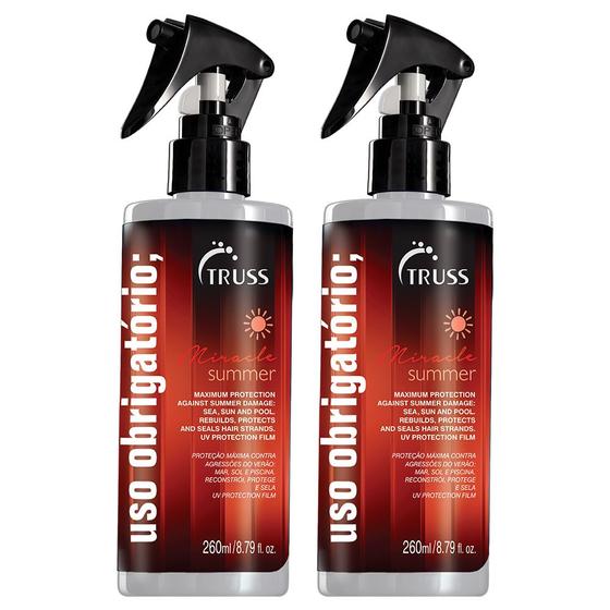 Imagem de Truss Uso  Reconstrutor Miracle Summer 260ml -2 Unidades