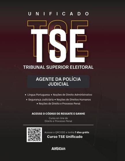 Imagem de Tse Unificado   Agente Da Polícia Judicial Do Tribunal Regional/Superior Eleitoral