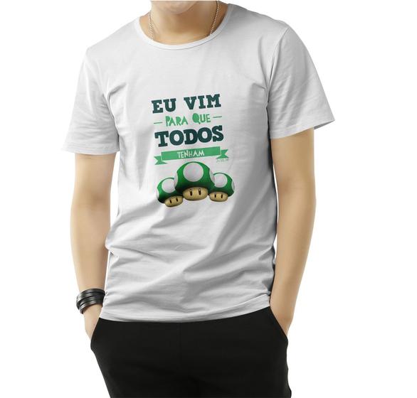 Imagem de Tshirt Gospel - Gamer - Eu vim para que todos tenham vida- Camiseta - Baby look  Unissex