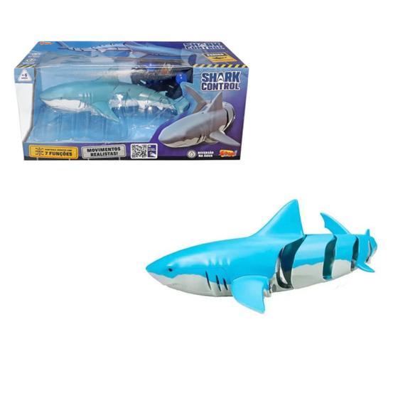 Imagem de Tubarão Shark Control c/ Controle Remoto Prova d'agua Zoop