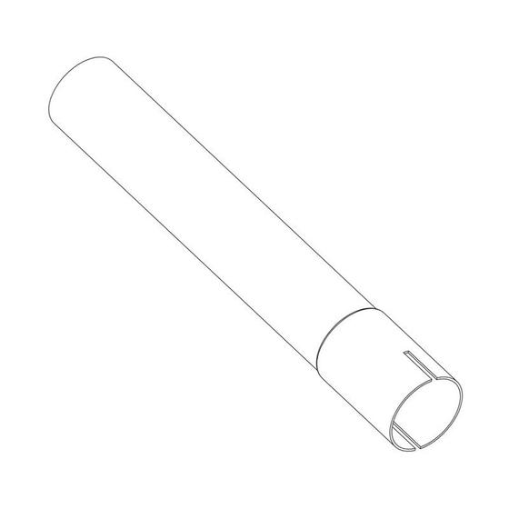 Imagem de Tubo Aço Galvanizado 2"1/2 x 300mm x 1,25mm Aço