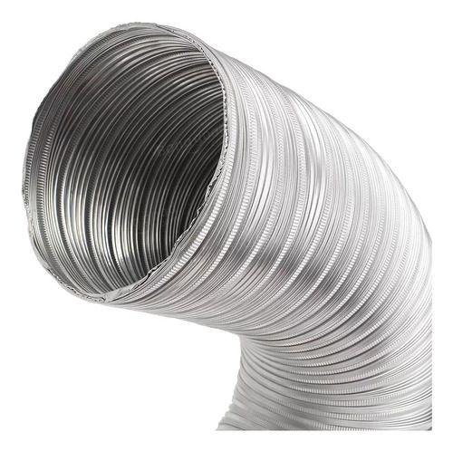 Tubo Alumínio 100mm Semi Flexível Para Saída De Ar Multivac Menor preço em Tubo Alumínio 100mm Semi Flexível Para Saída De Ar Multivac