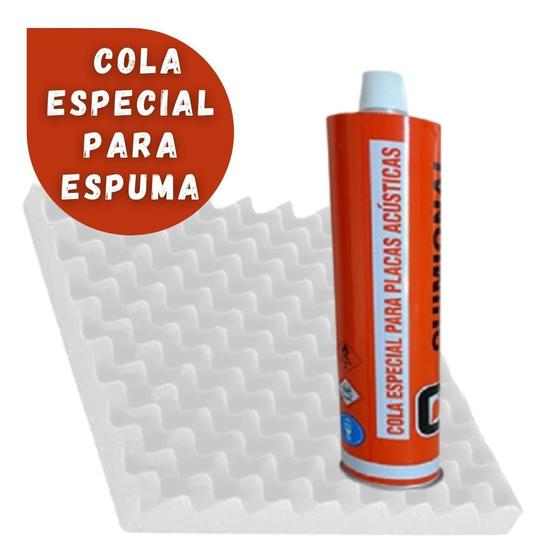 Tubo Cola especial quimional colagem de isopor madeira 400g ...