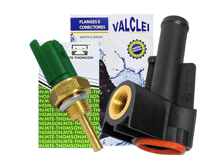 Imagem de Tubo Conexão D'Água com Sensor de Temperatura Motores Fire 16v 1.0 e 1.3