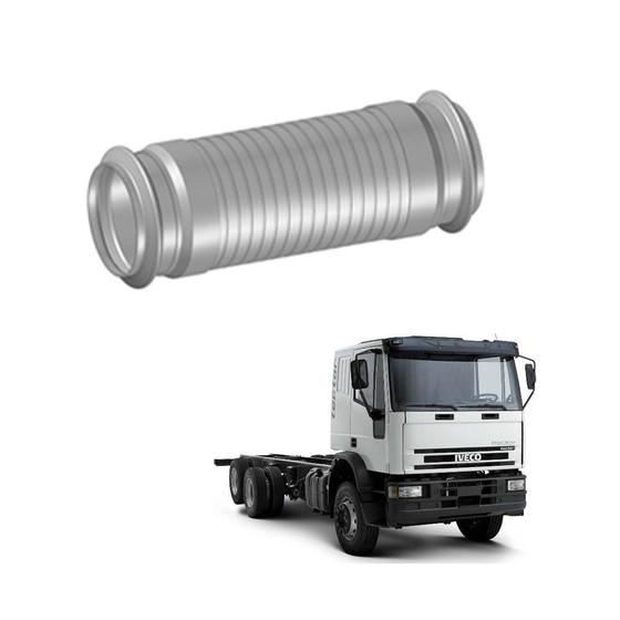 Imagem de Tubo Flexível p Iveco Tector 260E22/260E25 Euro 3 280mm Inox