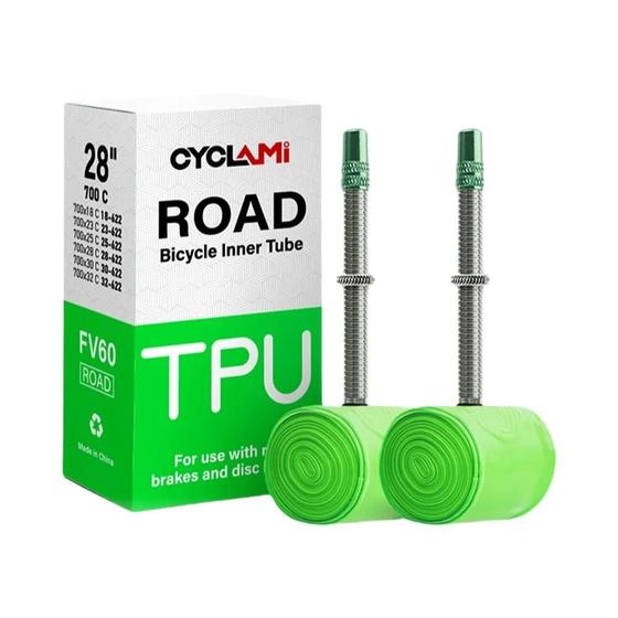 Imagem de Tubo Interno Ultraleve de Bicicleta 700C TPU - 45mm/60mm - Válvula Francesa