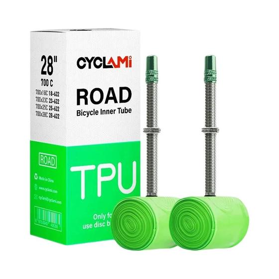 Imagem de Tubo Interno Ultraleve De Bicicleta TPU 700C Pneu De Bicicleta De Estrada 45mm 60mm Válvula Francesa