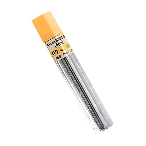 Imagem de Tubo Mina Grafite Pentel Hi-polymer Super 0.9Mm B com 12 Unidades