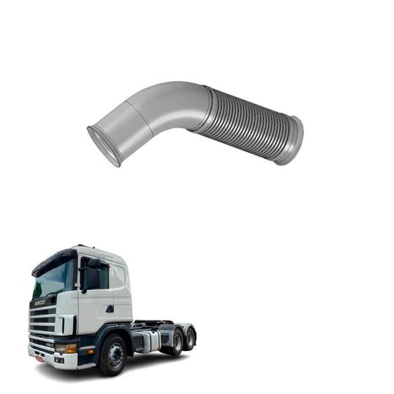 Imagem de Tubo Motor Com Flexível Scania 480 V8 Original 1488557