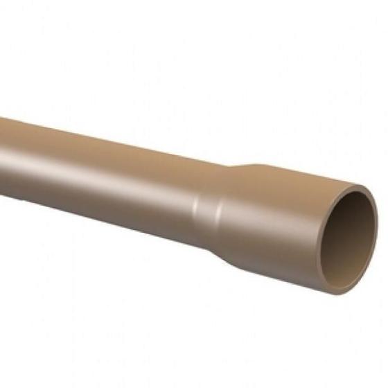 Tubo Soldável 60mm 3m PVC Marrom Tigre - Tubo de Ligação - Magazine Luiza