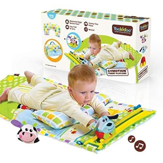 Imagem de Tummy Time Mat Yookidoo Newborn Musical Playmat 0-12 meses