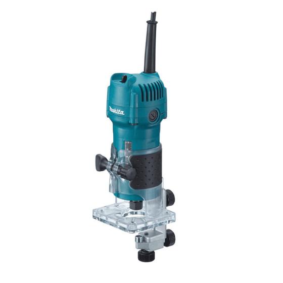 Imagem de Tupia Manual 530 Watts - 3709 220V Makita Base Transparente