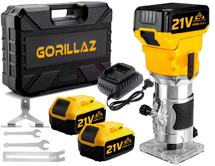 Tupia Manual Elétrica Laminados 2 Baterias 21v Completa Com Acessorios Grz-tp2b Menor preço em Tupia Manual Elétrica Laminados 2 Baterias 21v Completa Com Acessorios Grz-tp2b