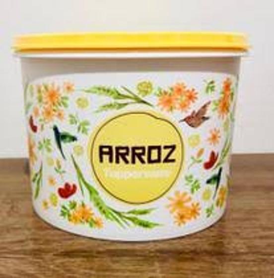 Imagem de Tupper Caixa Arroz 2 k Floral Da Tupperware