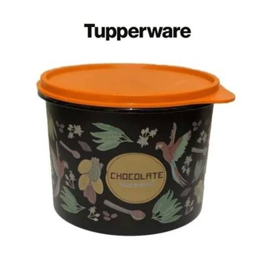 Imagem de Tupper Caixa de Chocolate Floral da Tupperware