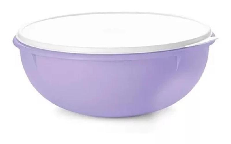 Imagem de Tupperware bacia saladeira lilás 6,5 litros da tupperware