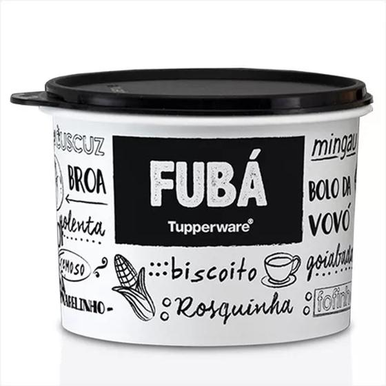 Imagem de Tupperware  Caixa Fubá 1,7 Kg Pb porta  Mantimentos