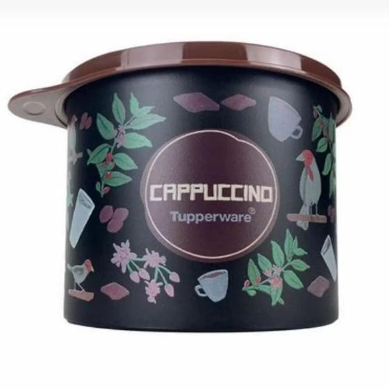 Imagem de Tupperware Cappuccino Floral 350g - Redondinha