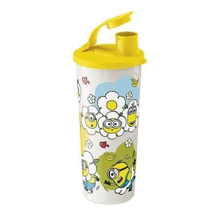 Imagem de Tupperware Copo Infantil Com Bico 470ml Minions. 