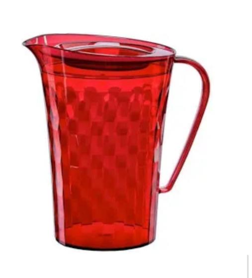 Imagem de Tupperware jarra prisma vermelha 2 l