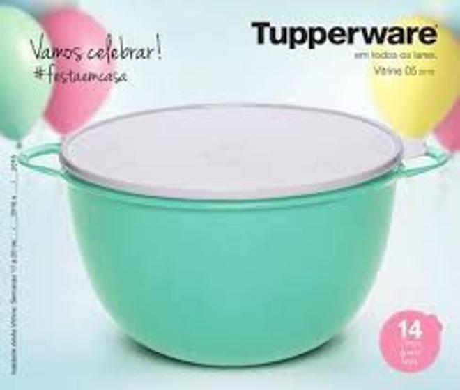 Imagem de Tupperware - Jumbo criativa 14 Litros verde mint