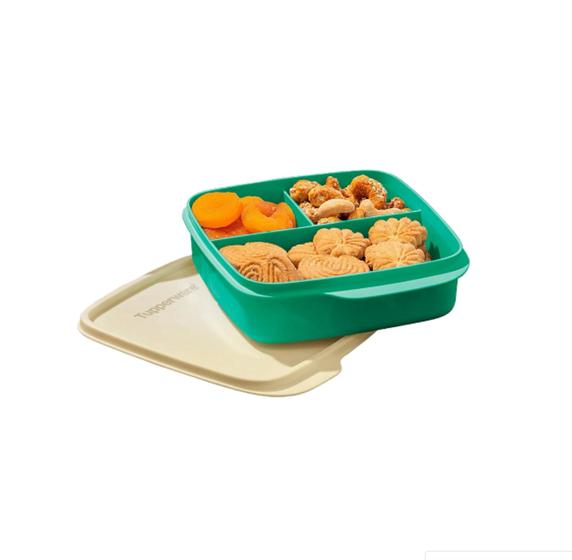 Imagem de Tupperware Marmita Basic line com divisórias