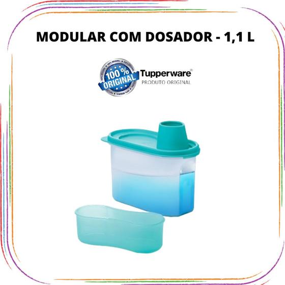 Imagem de Tupperware Modular com Dosador - 1,1 ml
