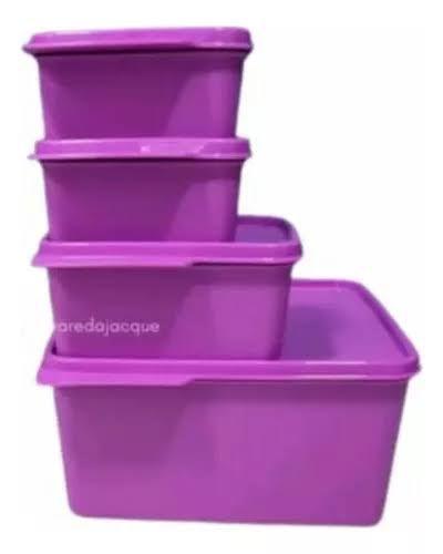 Imagem de Tupperware Pda/Bea Basic Line Com 4 Peças. 