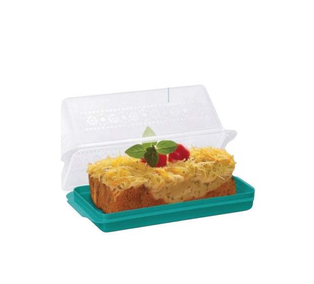 Imagem de Tupperware Porta Bolo Retangular 3L