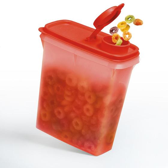 Imagem de Tupperware Porta Cereais Retangular 850ml Bico Dosador