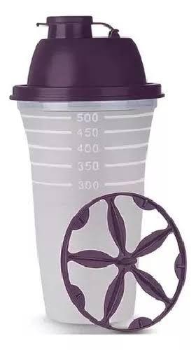 Imagem de Tupperware Quick Shake 500ml Roxo Berinjela. 