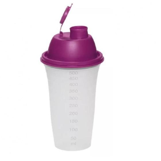 Tupperware Quick Shake Roxa 500Ml - Coqueteleira - Magazine Luiza