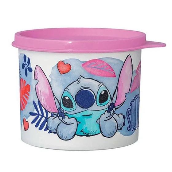 Imagem de Tupperware Redondinha Pote 500ml Estampado Infantil Lanche