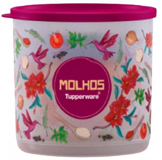 Imagem de Tupperware Refri Line Redondo Molho 1,1 Lt Floral