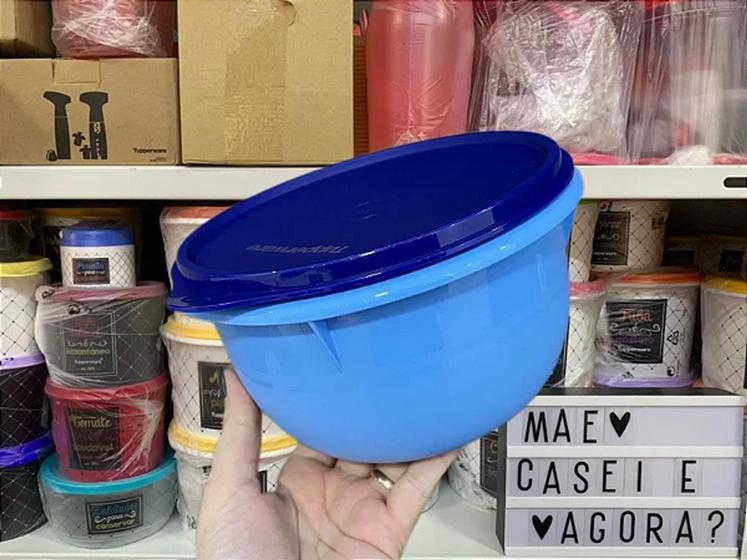 Imagem de Tupperware tigela batedeira 2l azul