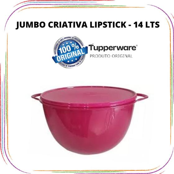 Imagem de Tupperware Tigela Bowl Jumbo Criativa - 14 L