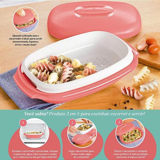 Imagem de Tupperware Travessa com Escorredor Actualité 1,5L