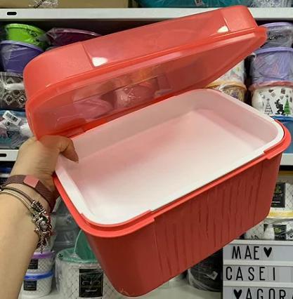 Imagem de Tupperware Visual Box com Bandeja Tupper Pets 4,5 L