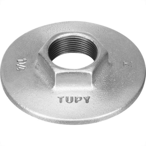 Imagem de Tupy Flange Com Sextavado Ferro Galvanizado  1.1/4